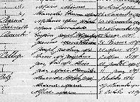  tables decennales naissance Joseph Joachim Marie Bauché